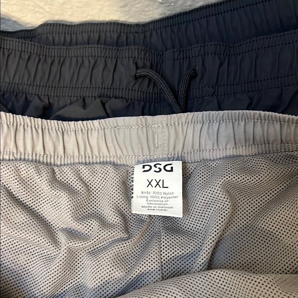 Set of 3 mens nylon shorts